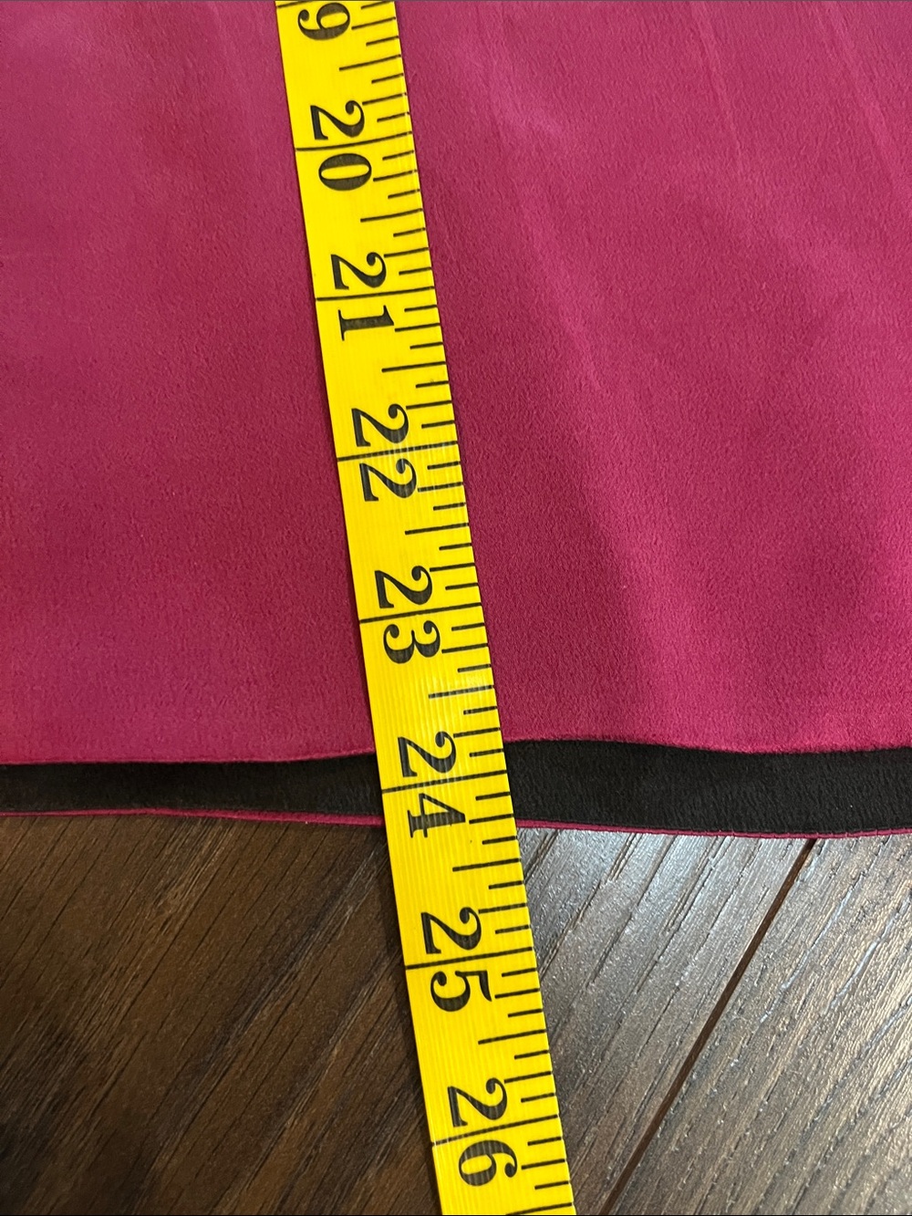 Reversible V-Neck Satin Camisole in pink and black - Picture 12 of 12